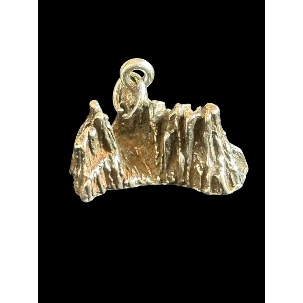 Vtg Sterling Silver Badlands National Park 3D Charm SD 925 4.87g Southwestern